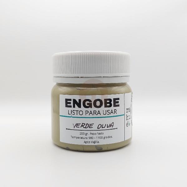 Engobe Verde Oliva Rahué - 200g y 100g