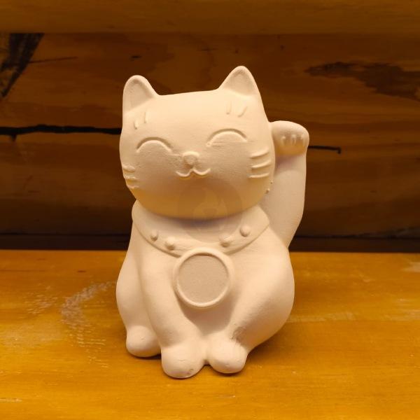 Gato en Bizcocho Cerámico (10x14,5 cm)
