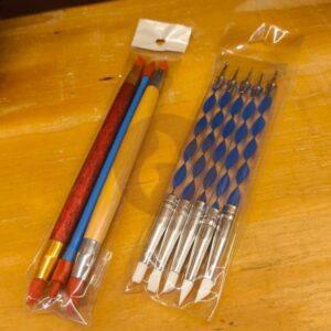 Set de Pinceles De Silicona - Opciones Variadas (Set de 3 y 5 Piezas)