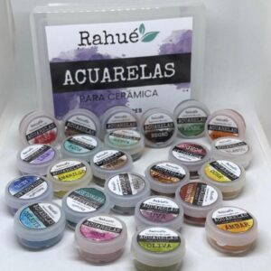 Acuarela cerámica por unidad ( elegir color )