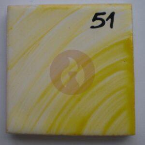 Pigmento sobre cubierta SC–51 (Amarillo)