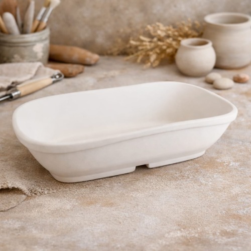 Bandeja / Budinera / Ovalada o Rectangular - Molde simple - 2 taceles