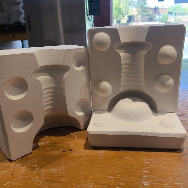 Candelabro jose – Molde Simple – 3 Taceles - Imagen 2