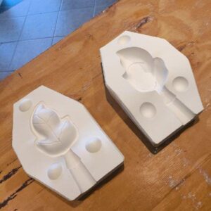 Cuenco «hoja» – Molde simple- 2 Taceles