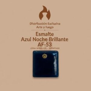 Esmalte Azul Noche Brillante AF-53 IMPORTADO para baja temperatura  1 Kg