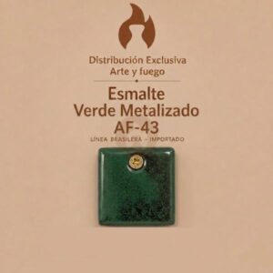 Esmalte Verde Metalizado AF-43 IMPORTADO para baja temperatura
