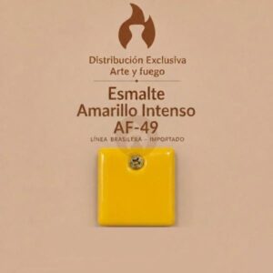 Esmalte Amarillo Intenso AF-49 IMPORTADO para baja temperatura 1 Kg