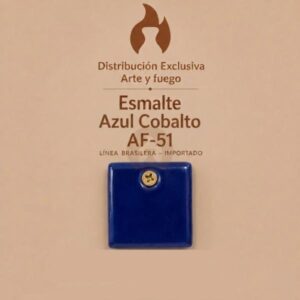 Esmalte Azul Cobalto AF-51 IMPORTADO para baja temperatura 1 Kg