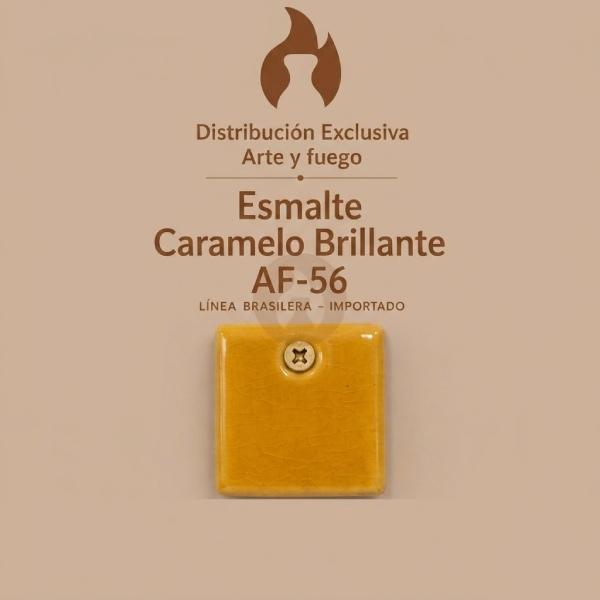 Esmalte Caramelo Brillante AF-56 IMPORTADO para baja temperatura 1 Kg