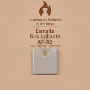 Esmalte Gris brillante AF-60 IMPORTADO para baja temperatura 1 Kg