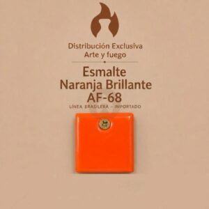 Esmalte Naranja Brillante AF-68 IMPORTADO para baja temperatura 1 Kg