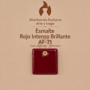 Esmalte Rojo Intenso Brillante AF-71 IMPORTADO para baja temperatura x 1kg