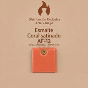 Esmalte Coral Satinado AF-12 IMPORTADO para baja temperatura 1 Kg