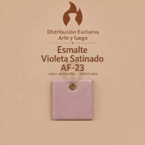 Esmalte Violeta Satinado AF-23 IMPORTADO para baja temperatura