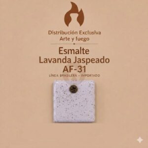 Esmalte Lavanda Jaspeado AF-31 IMPORTADO para baja temperatura 1 Kg