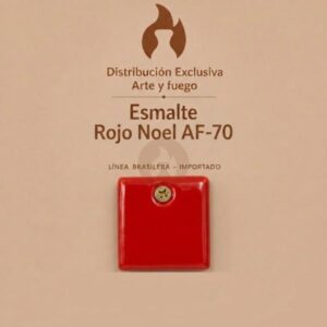 Esmalte Rojo Noel AF-70 IMPORTADO para baja temperatura