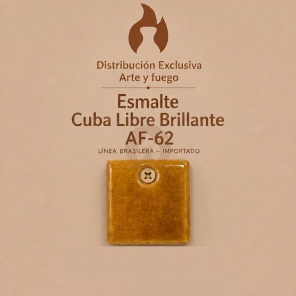 Esmalte Cuba Libre Brillante AF-62 IMPORTADO para baja temperatura 1 Kg