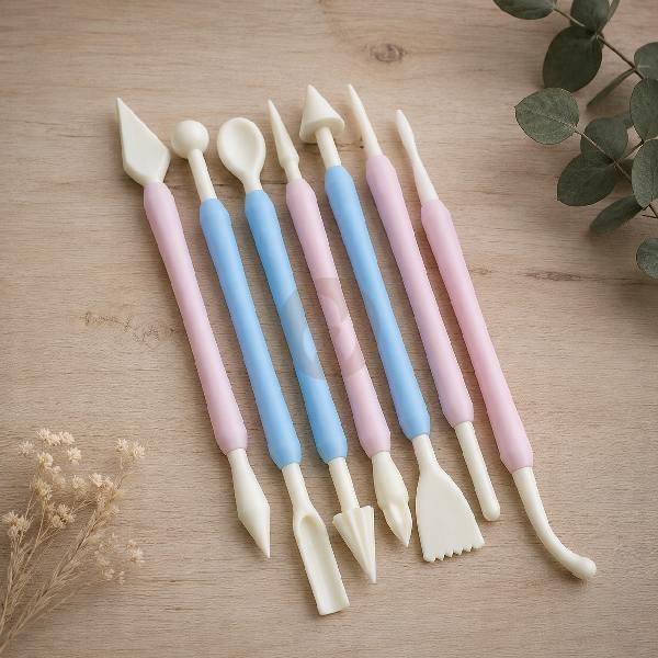 Set Kit x7 Herramientas de Plástico con 14 puntas diferentes