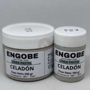 Engobe Celadon Pastel Rahué – 200g y 100g
