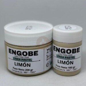 Engobe Limon Pastel Rahué – 200g y 100g
