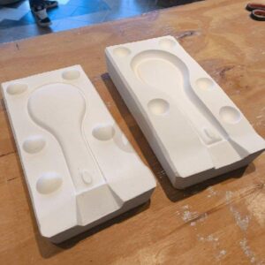 Posa cuchara «Leonor» – Molde Simple – 2 Taceles