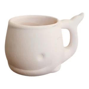 TAZA BALLENA OJOS- Bizcocho